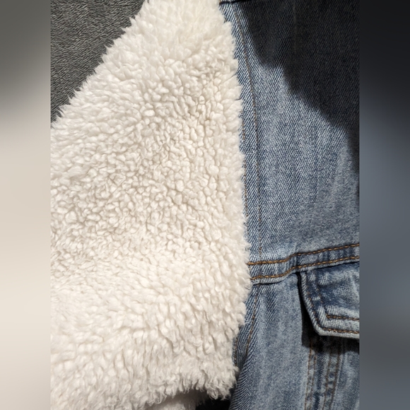 Maurices Sherpa Jean Jacket size S - Picture 8 of 8